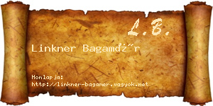 Linkner Bagamér névjegykártya
